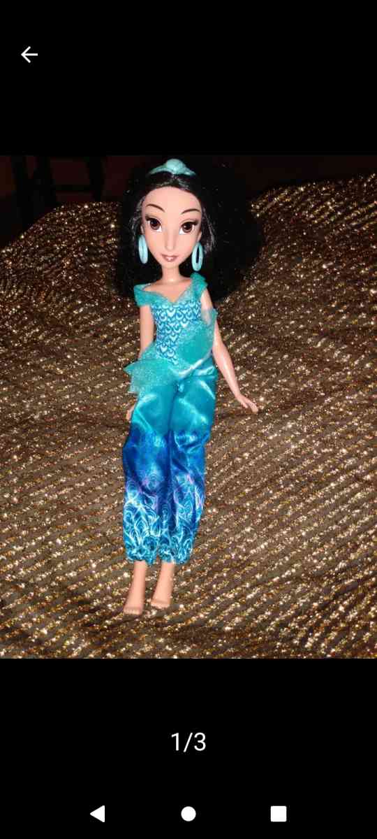 princess Jasmin Barbie doll