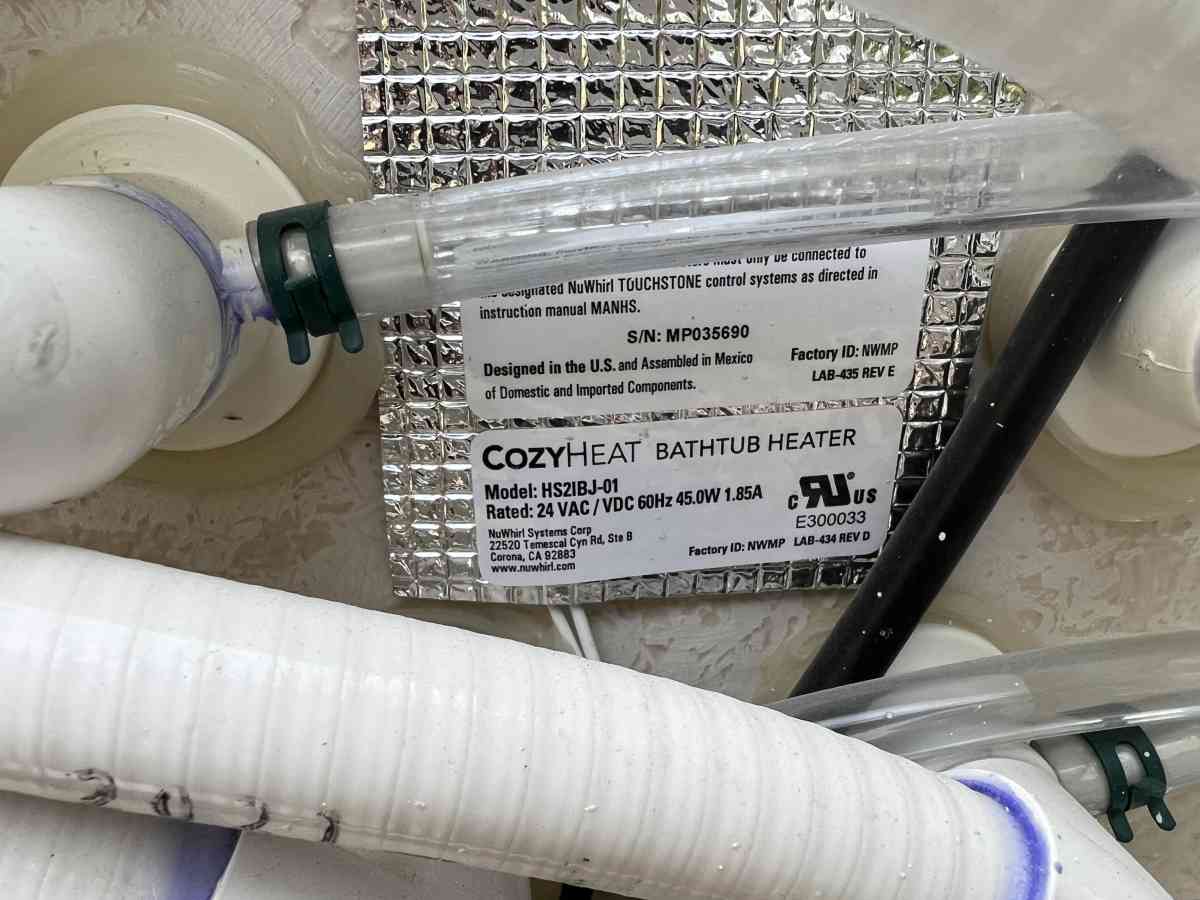 Therapeutic walk in Jacuzzi tube