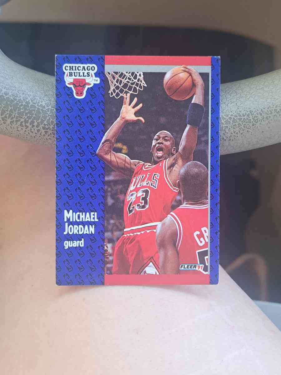 1991 Fleer Card 29 Michael Jordan