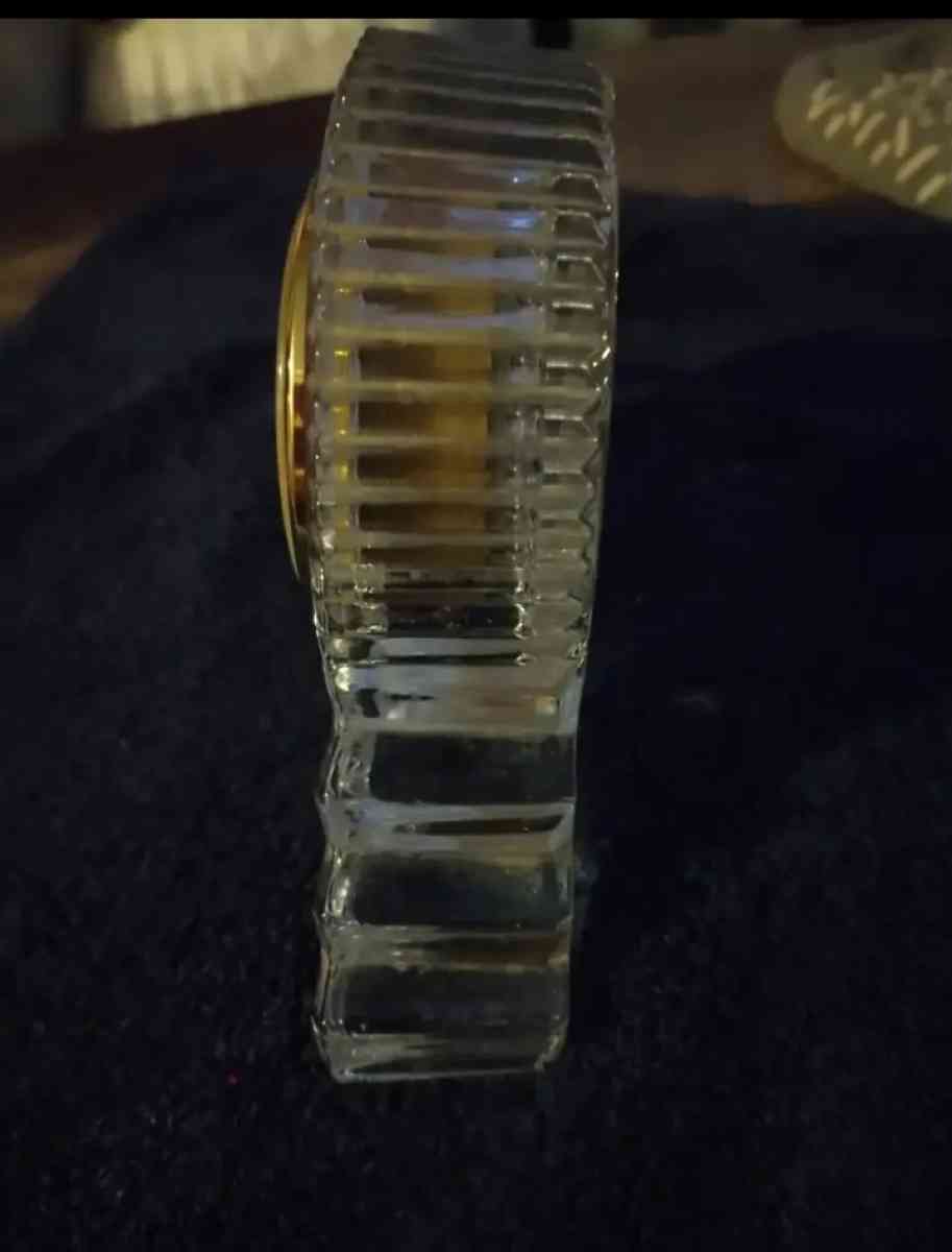 Godinger crystal mantel clock