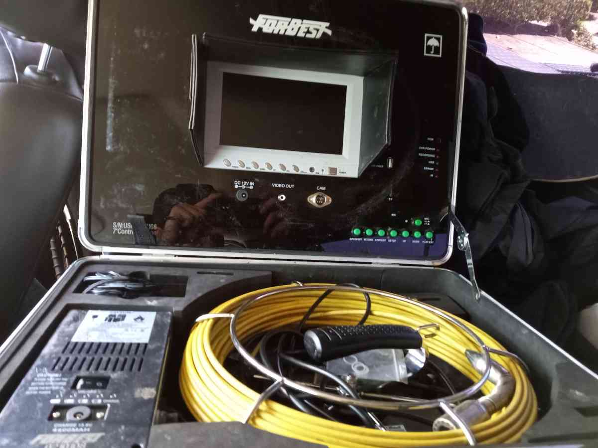 plumber sewer camera