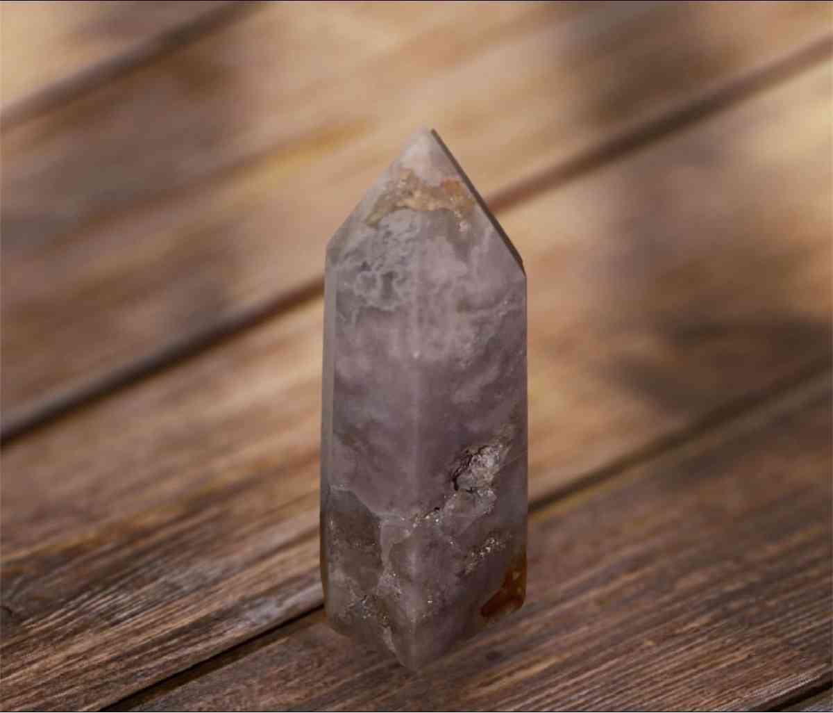 Druzy Pink Amethyst Tower