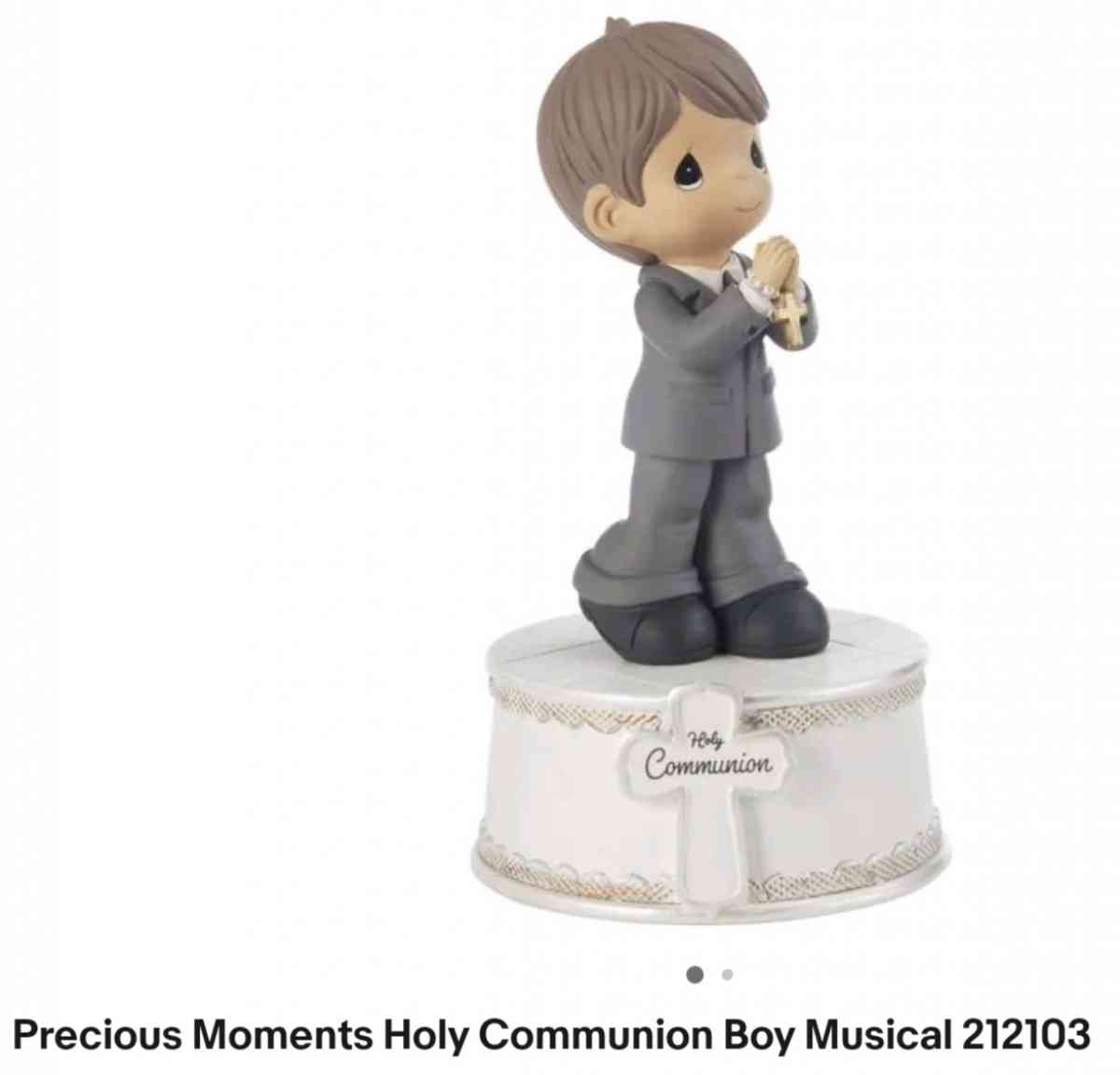 Precious Moments Holy Communion Boy Musical