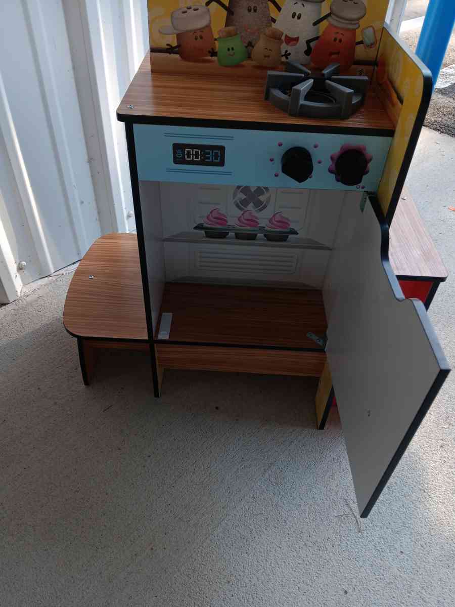 kid kraft kitchen play set good condition