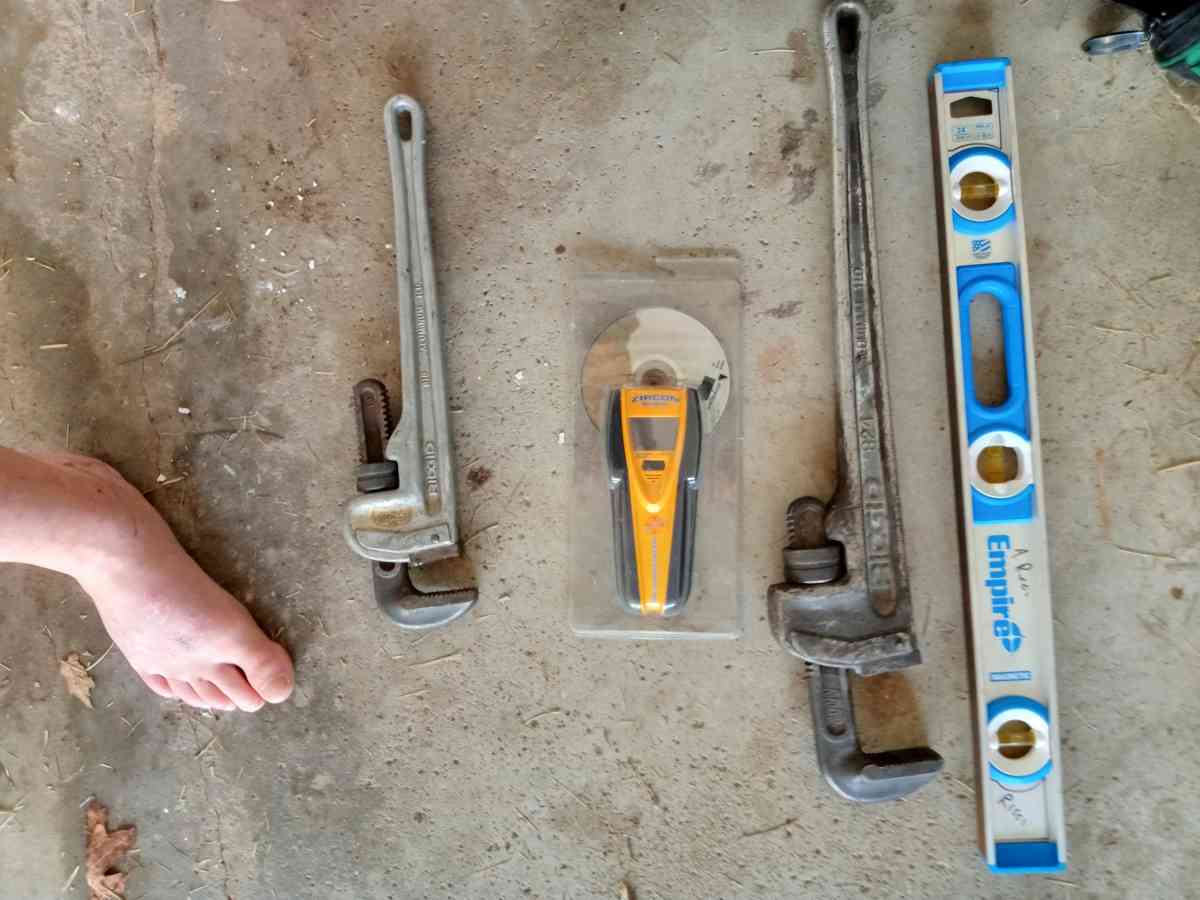 never used 6 inch metabo grinder portaband hammerdrill