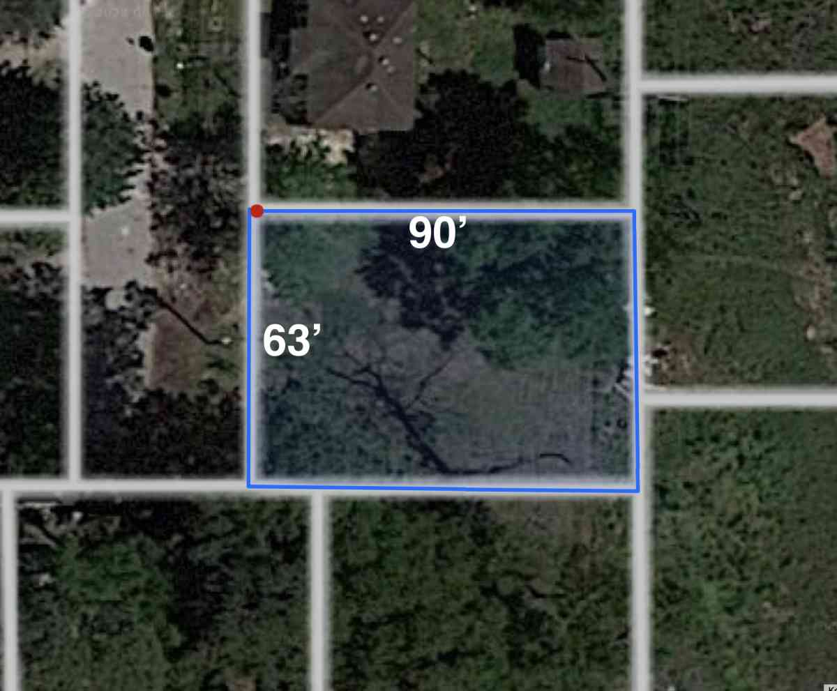 1 lot for sale 63 X 90 in North Houston