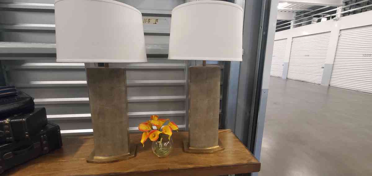 2 Designer Lamps