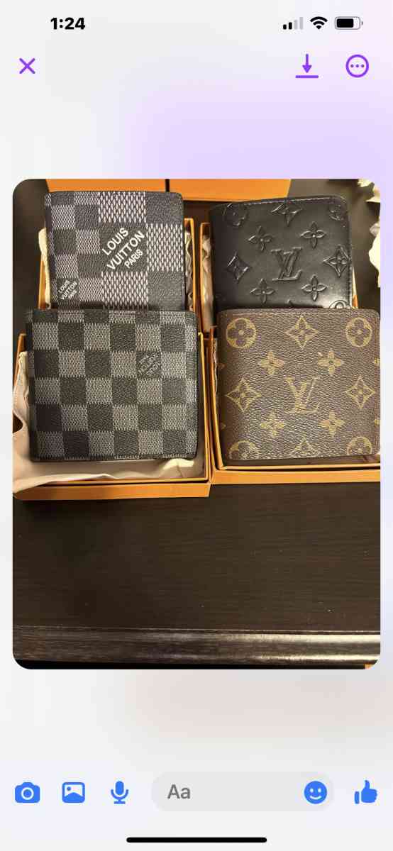 Men wallets 45 each