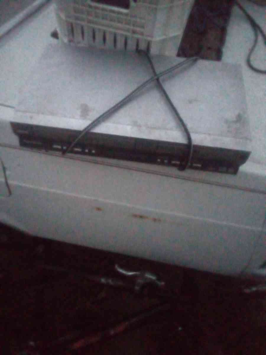 CD and DVD player and a radio