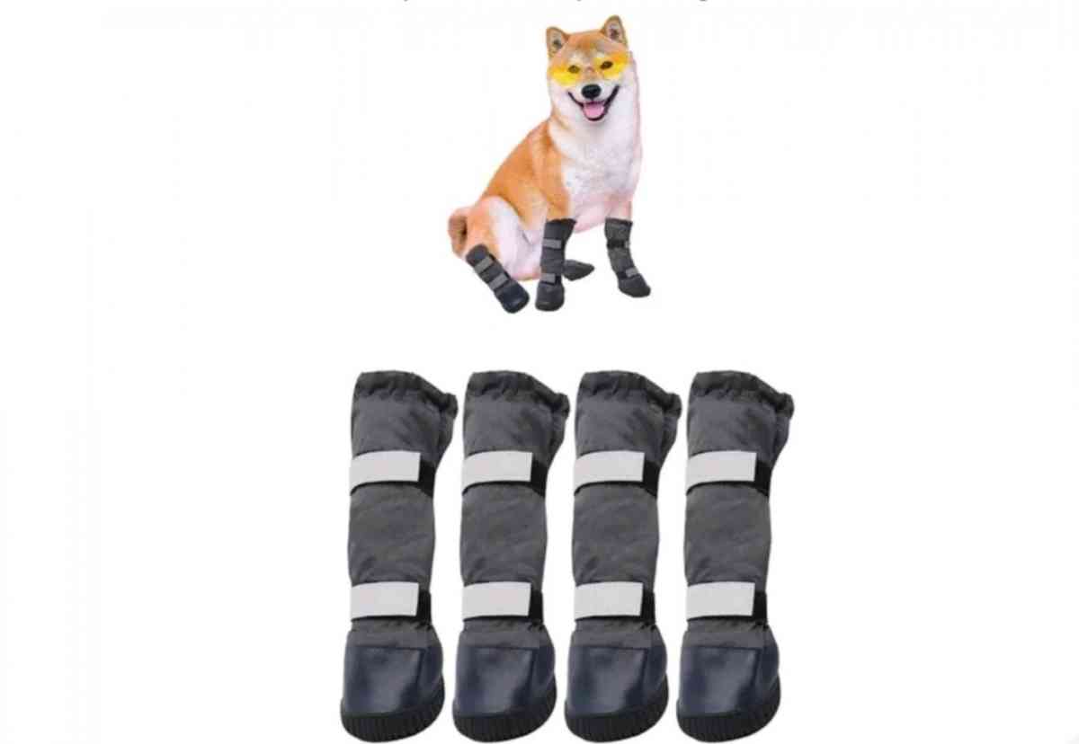 Adorepaw Dog Rain Boots with Waterproof Material small