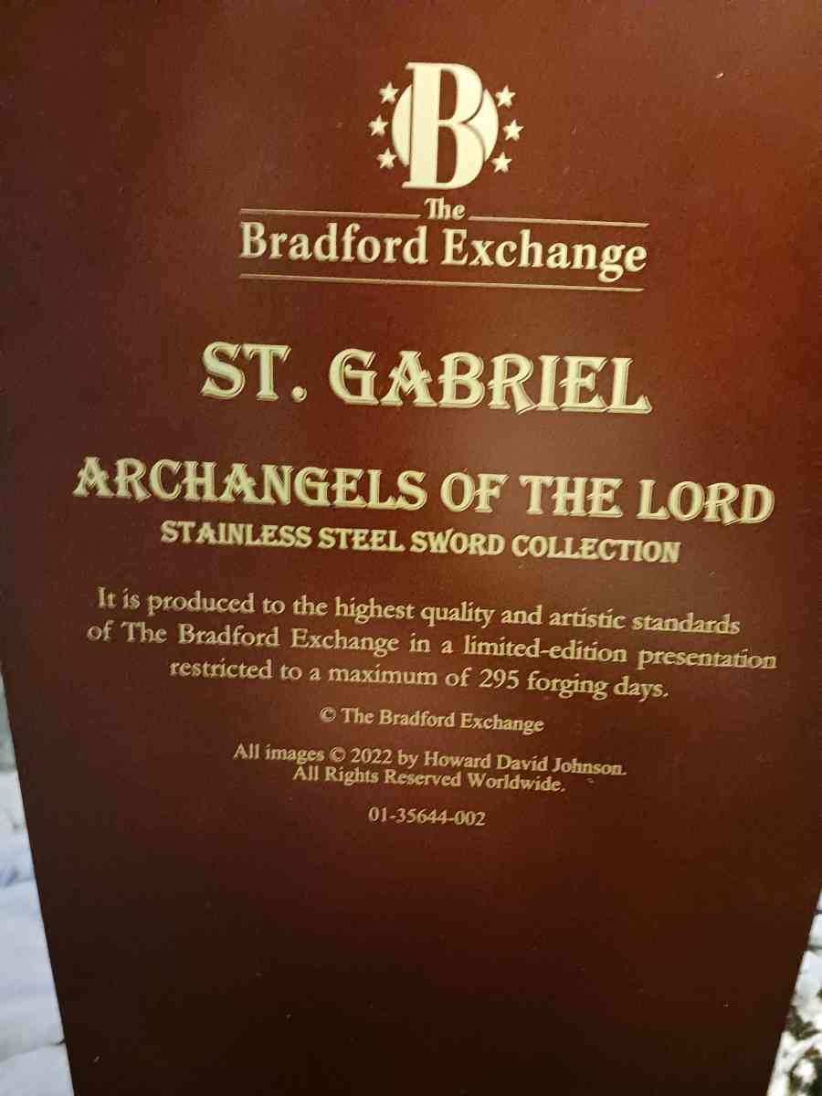 ST GABRIEL ARCHANGELS SWORDS