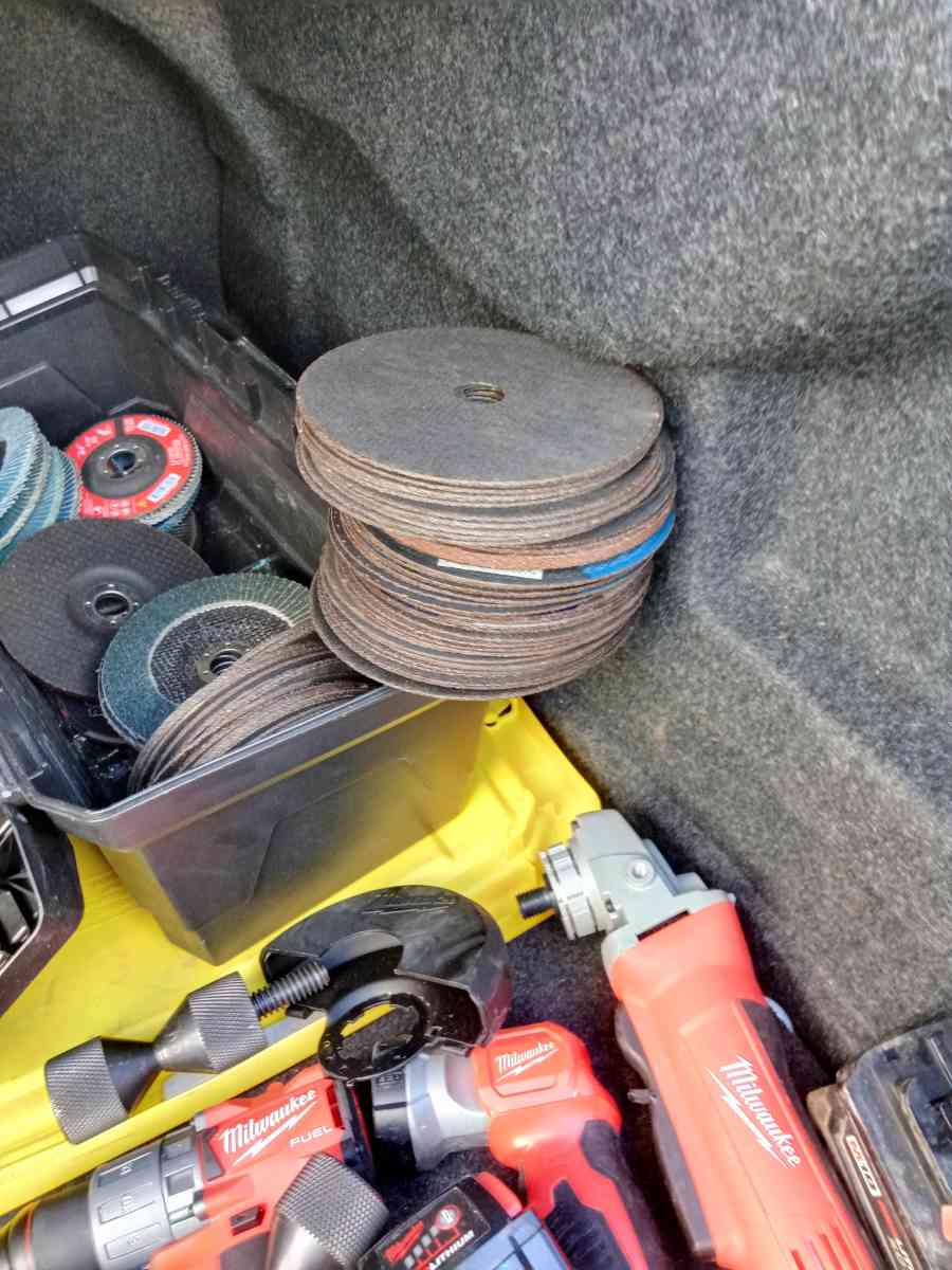 never used 6 inch metabo grinder portaband hammerdrill