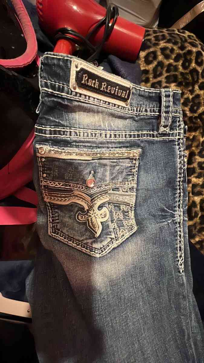rock revival jeans