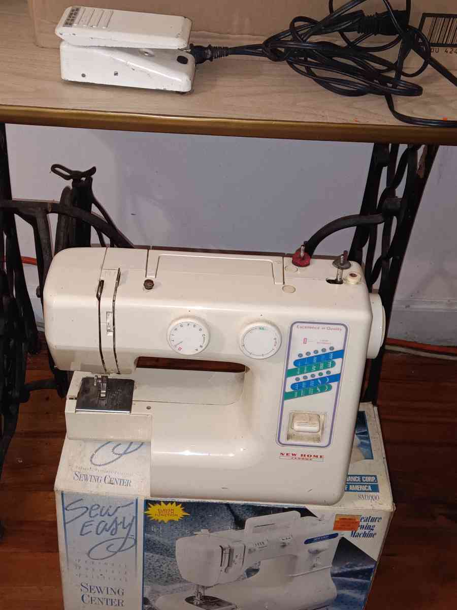 2 sewing machines