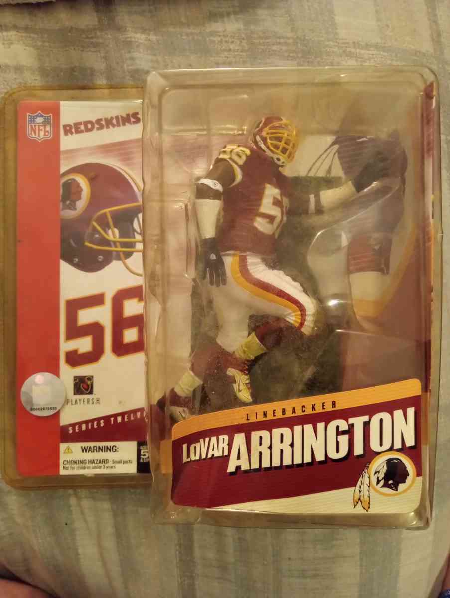 NFL REDSKINS 56 Linebacker LAVAR ARRINGTON Series Twelve