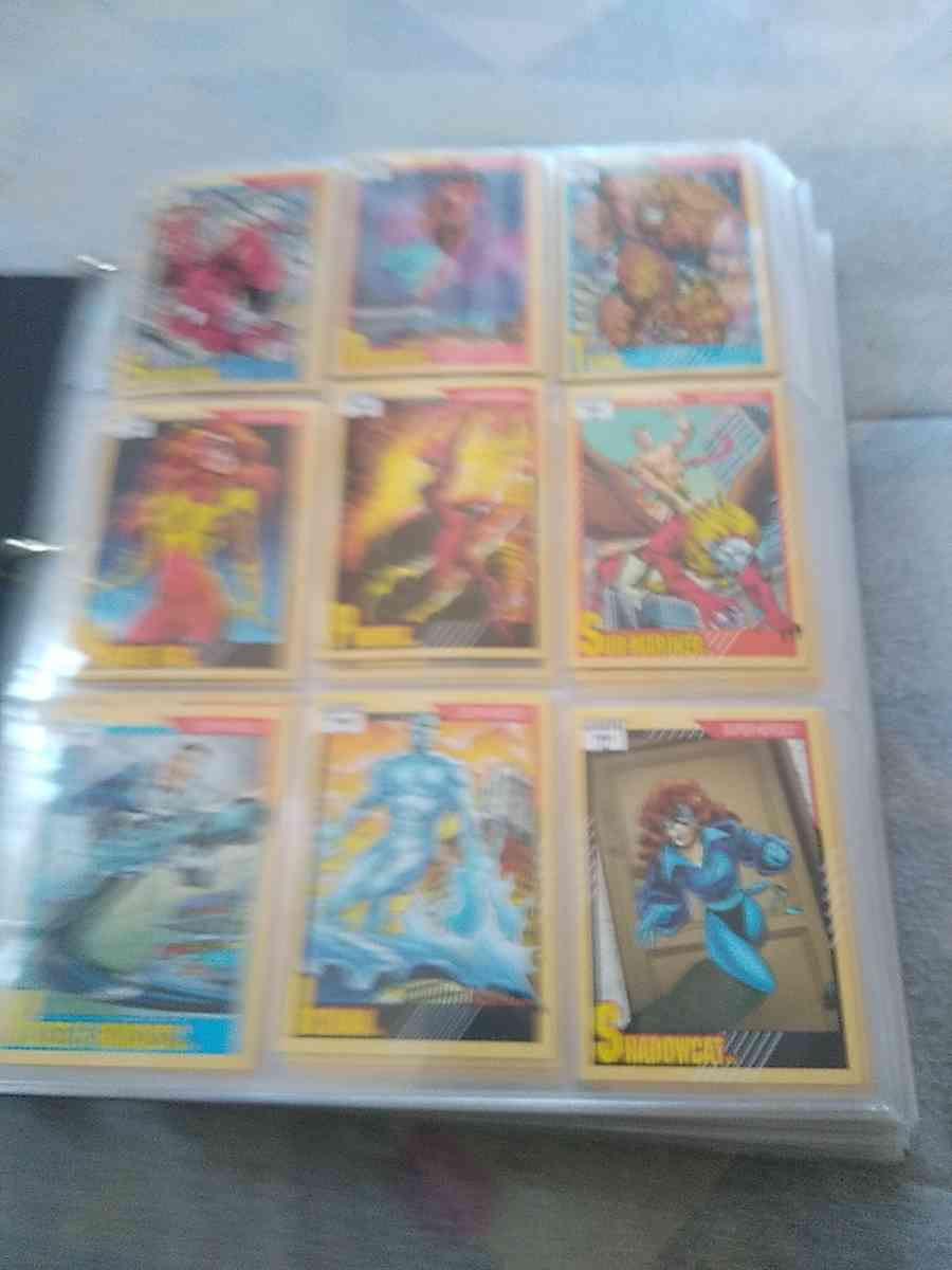 1991 1992 1993 marvel trading cards