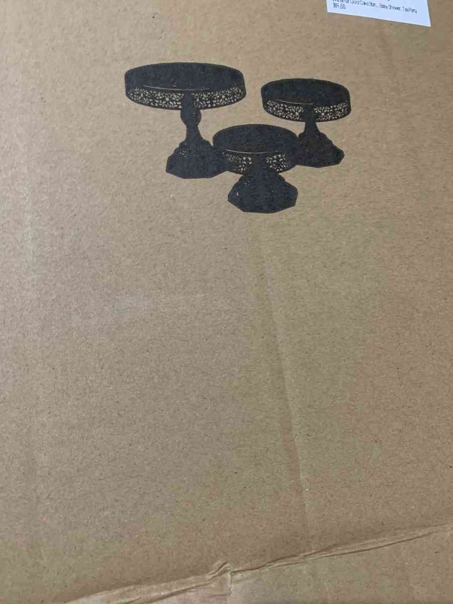 cake stands 3 piece  dessert stand 3 tier combo