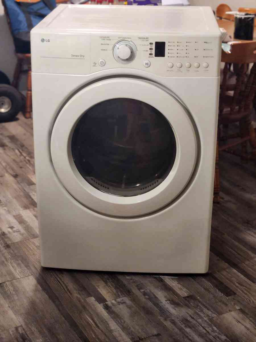 LG front loader dryer and washer