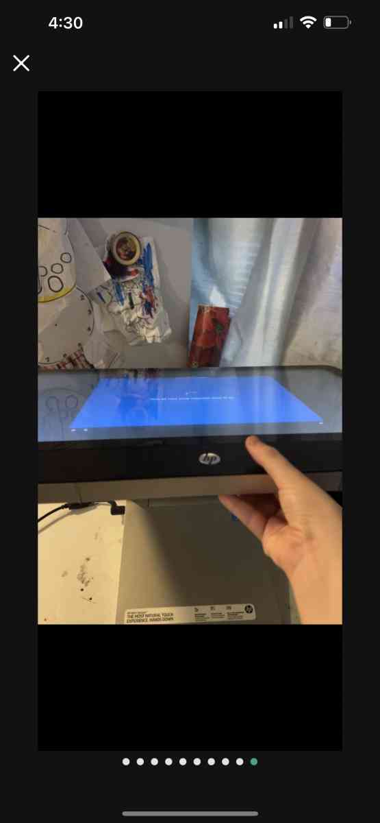 touch screen computer hp envy 23