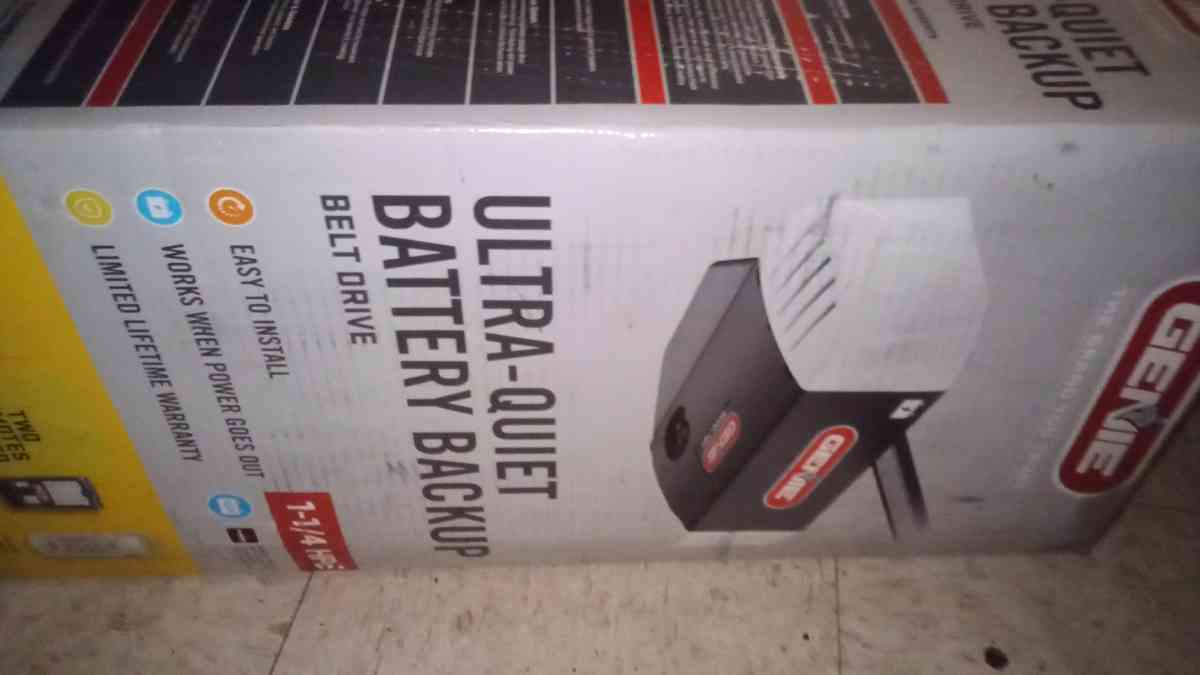 New Garage door opener