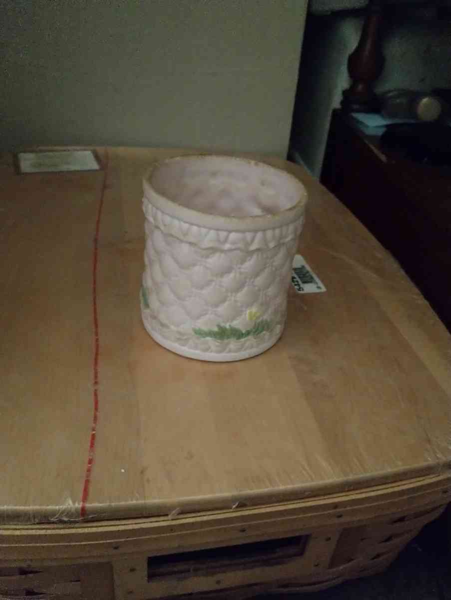 candle holder and baskets and candles