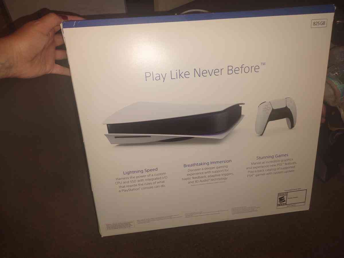 playstation 5 game console