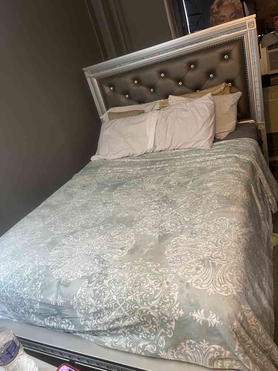 a queen bed