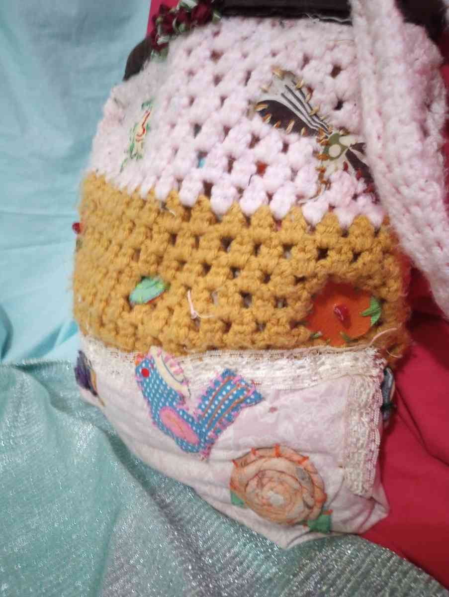 Vintage Style Crocheted Purse