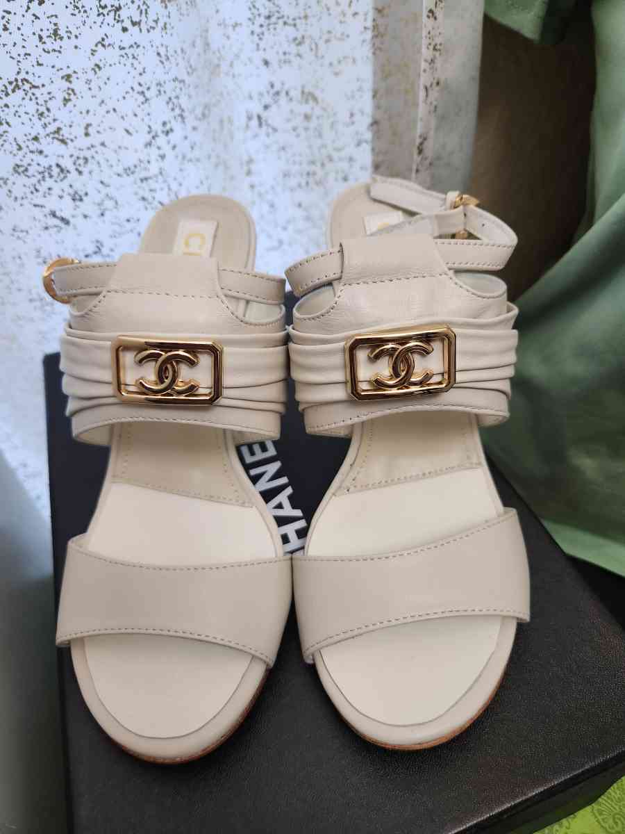 Chanel White Shoes