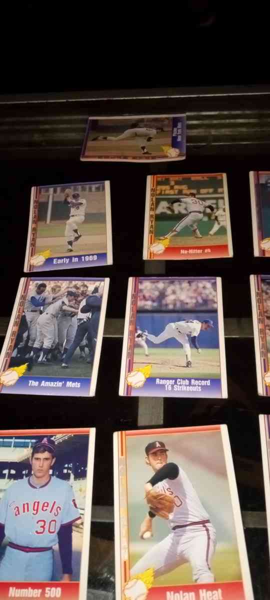 Nolan Ryan baseball cards