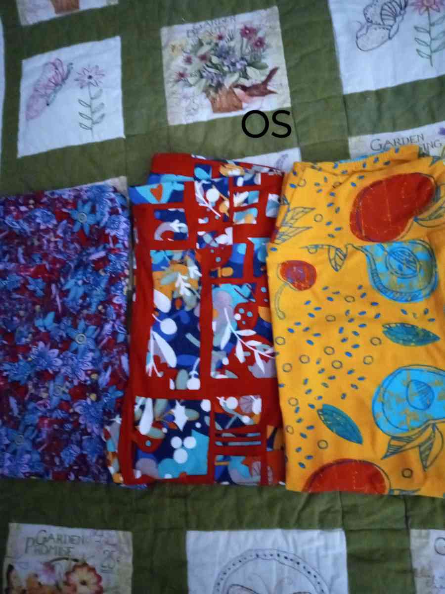 Brand New LuLaRoe OS Leggings 9 each Fit size 2 to 10