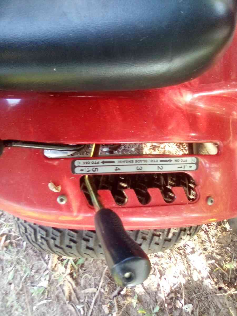 Yard machine lawnmower