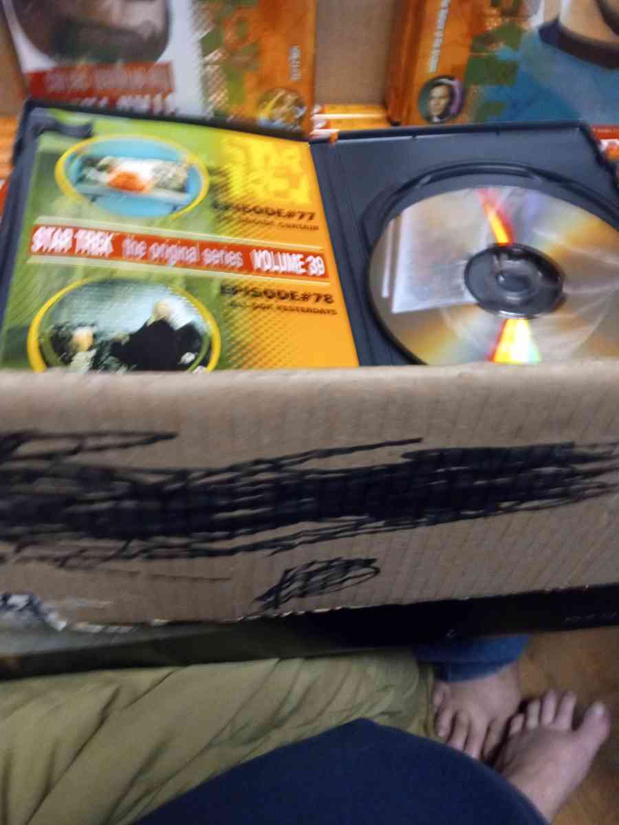Star Trek 40 volume set DVDS