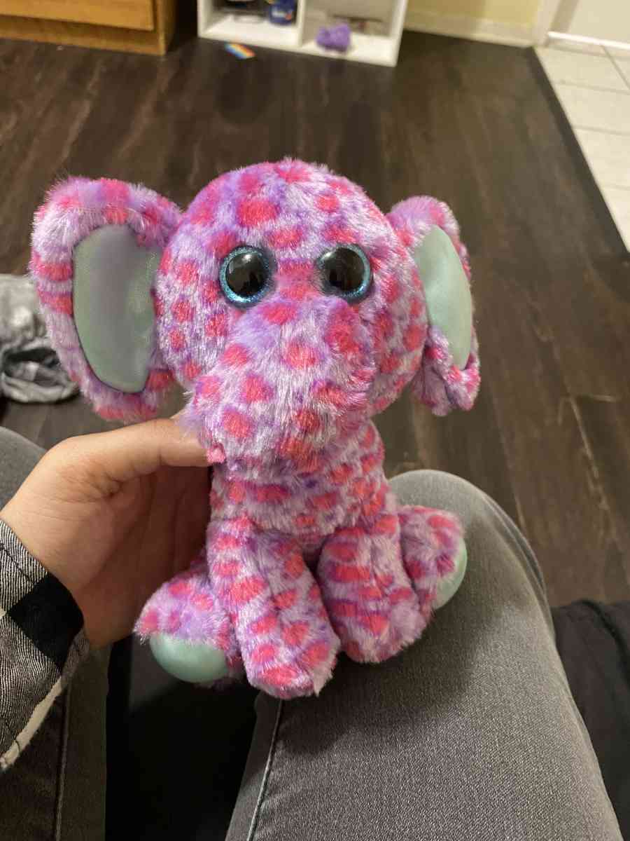 stuffed elephant