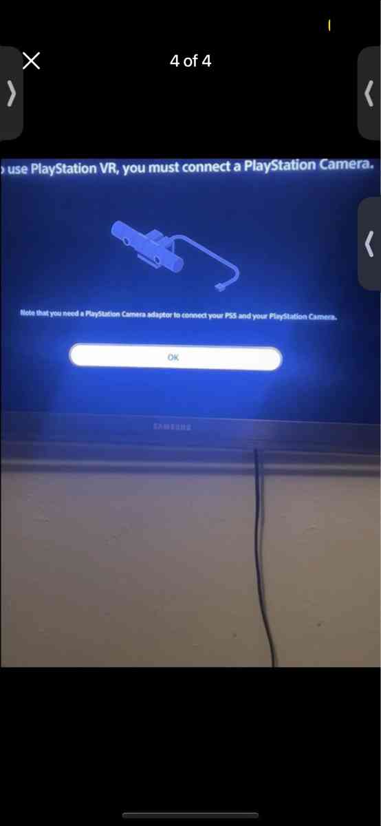 PSVR with mount and 2 games