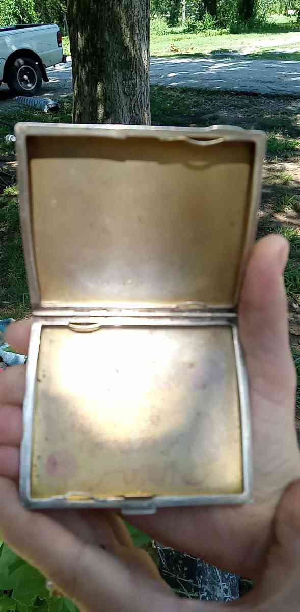 antique ciggerett case from Birmingham