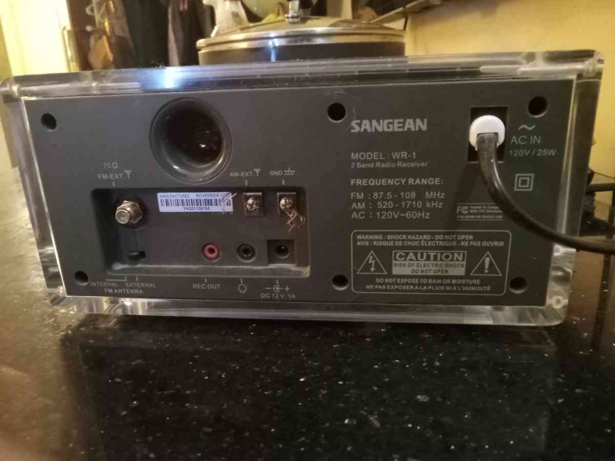 Sangean AM FM Radio