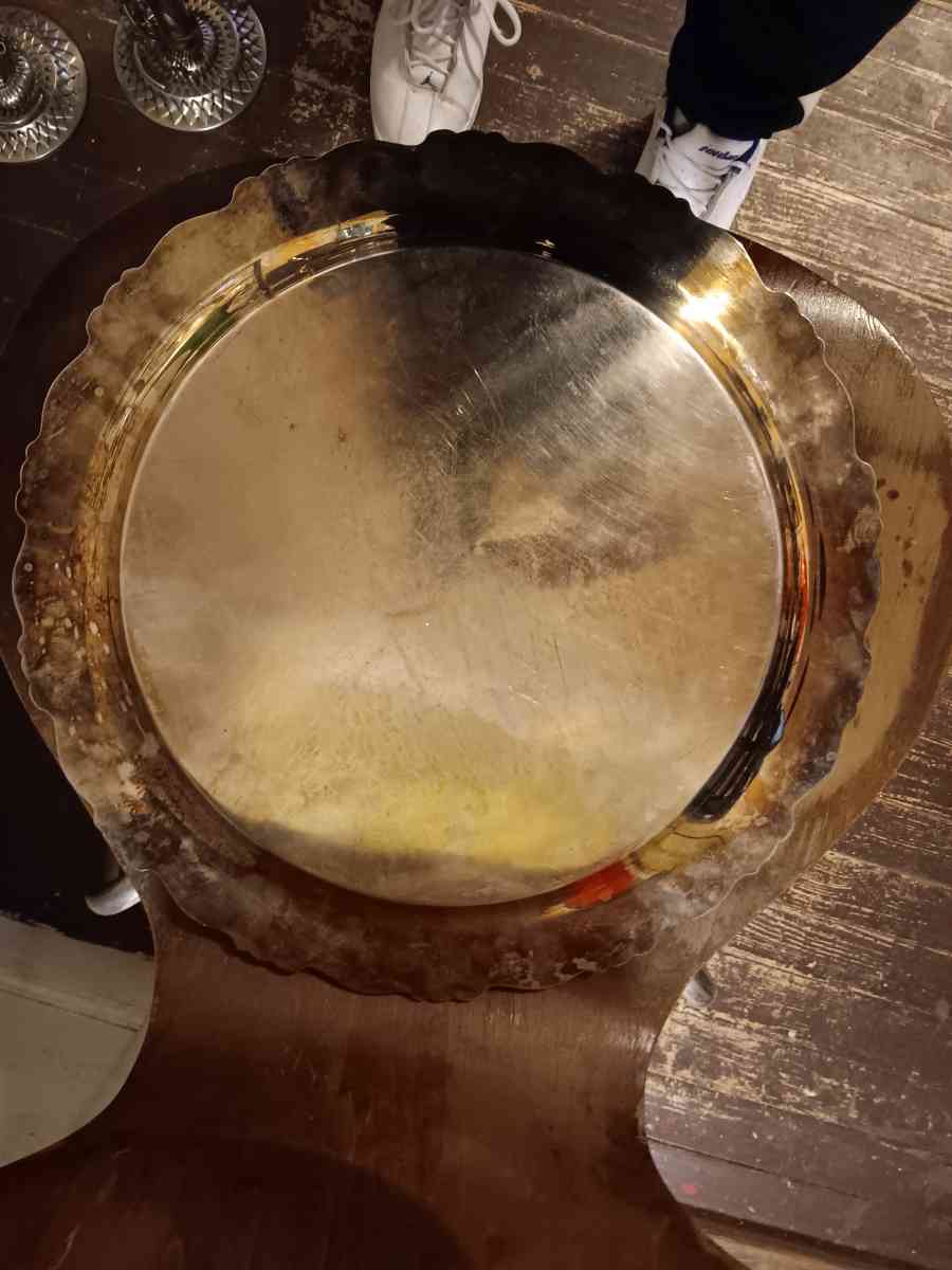 Silver Serving Tray