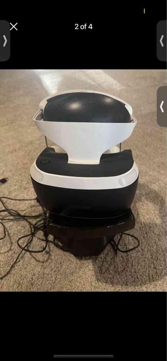 PSVR with mount and 2 games