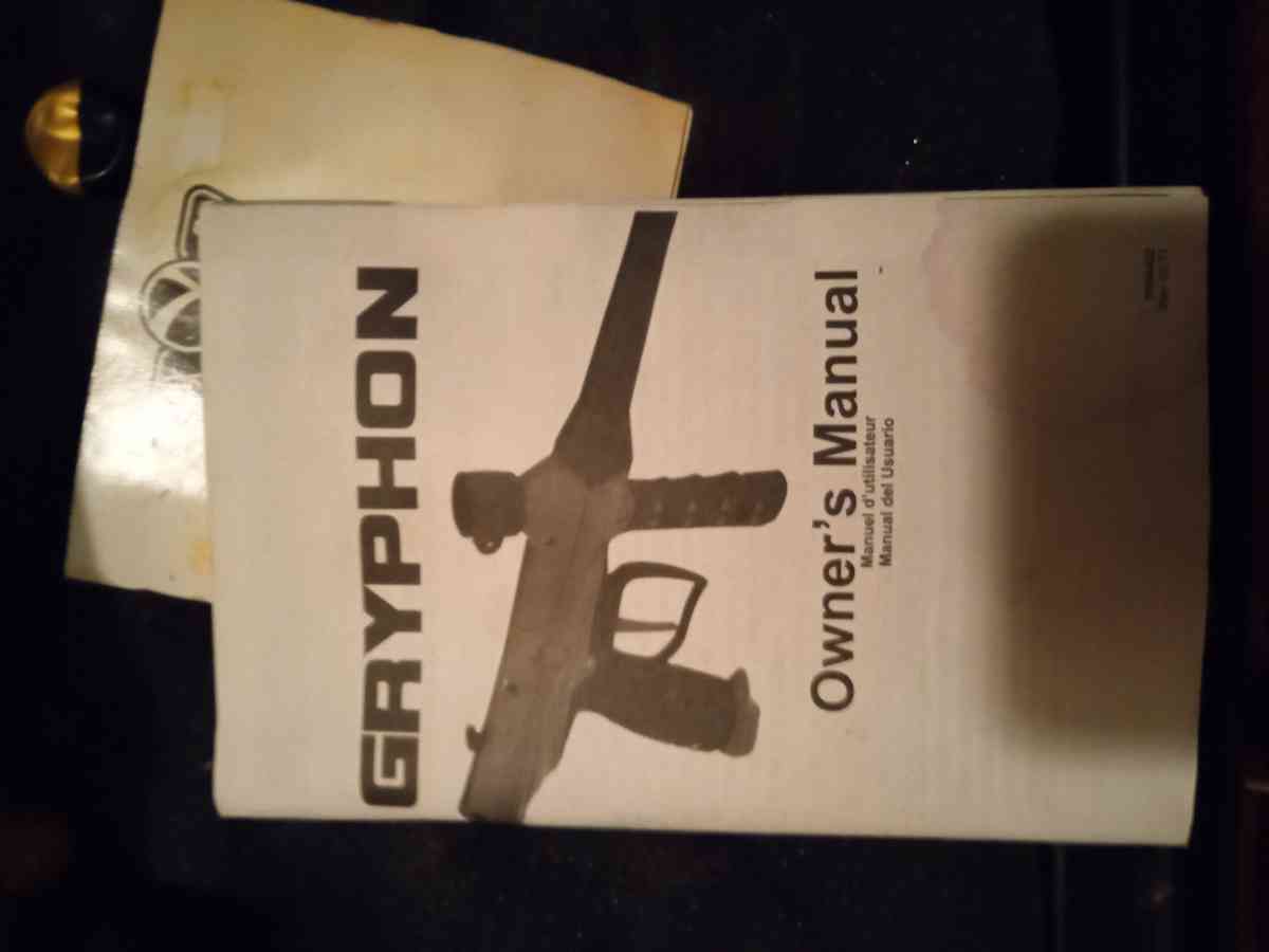 paintball guns and equipment