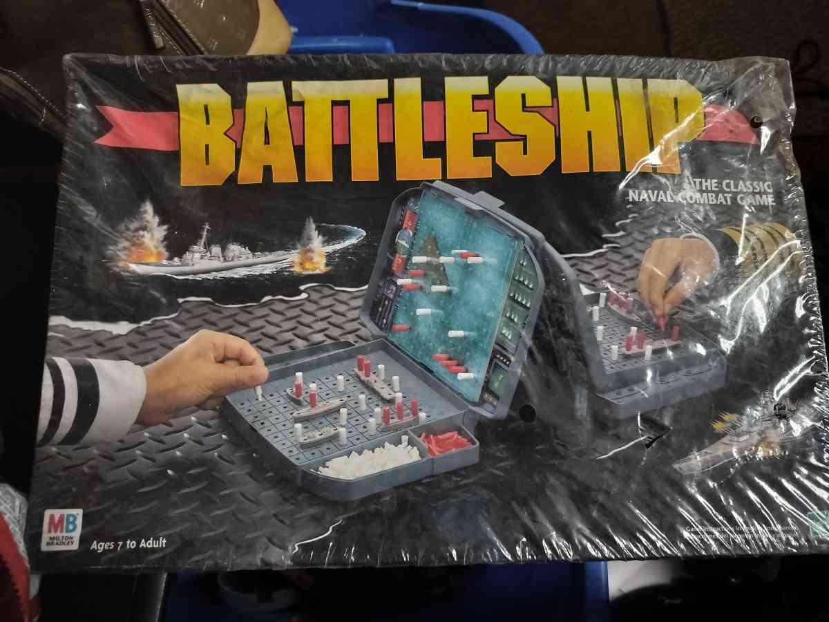 vintage battleship