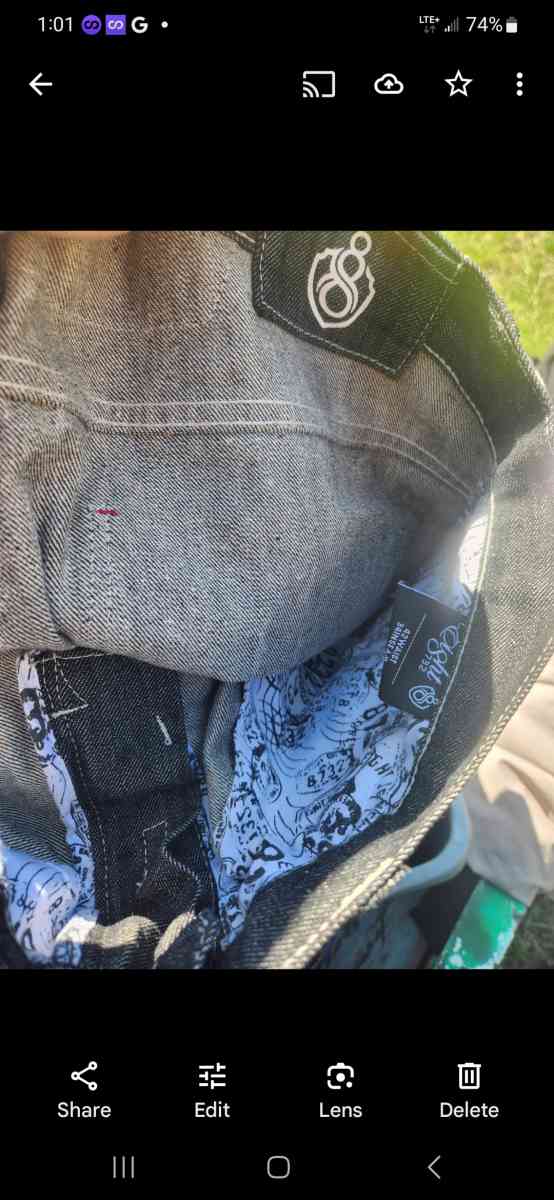 8 ball leather jacket n 8 ball shirt n pants