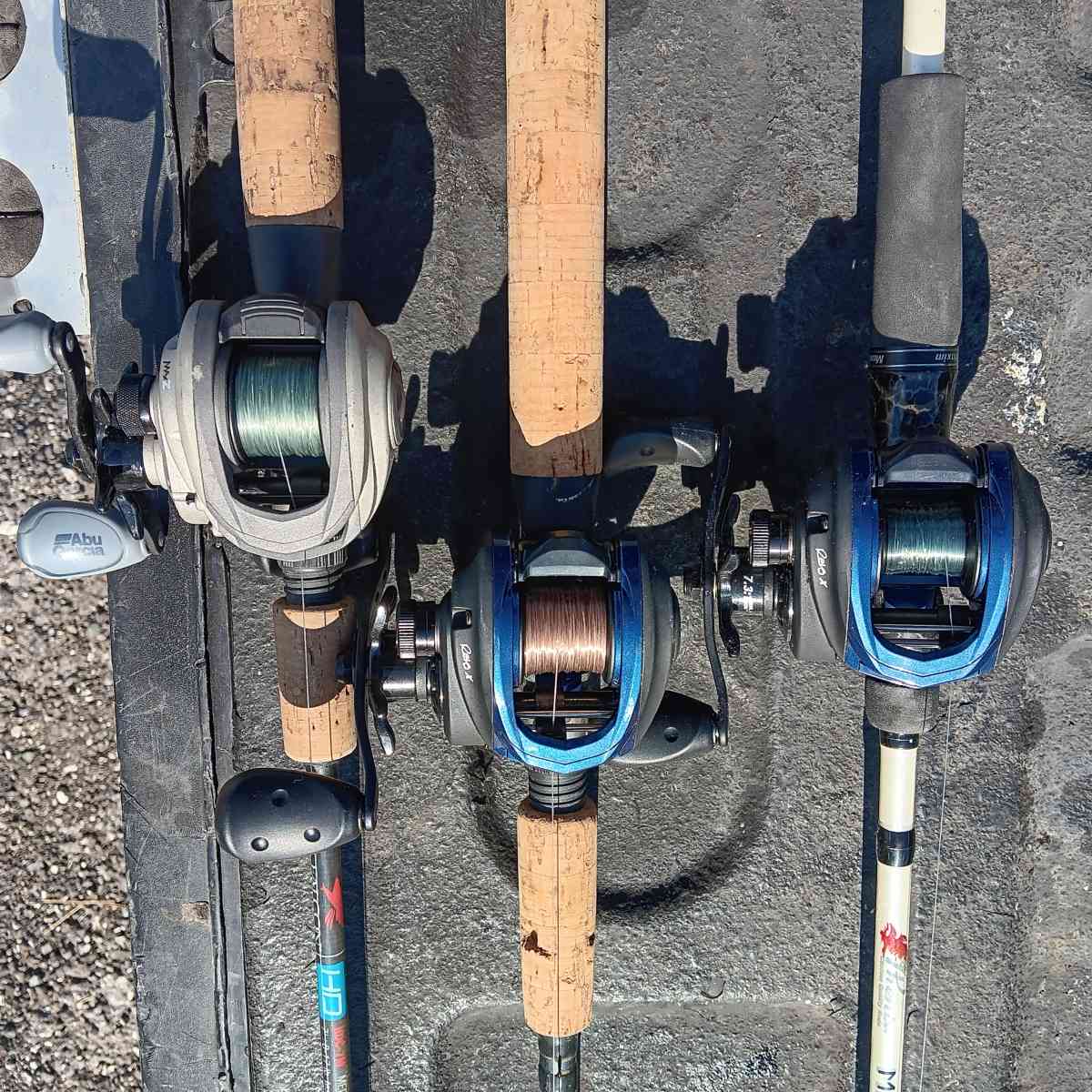 Fishing rods  reels 100 dollars each