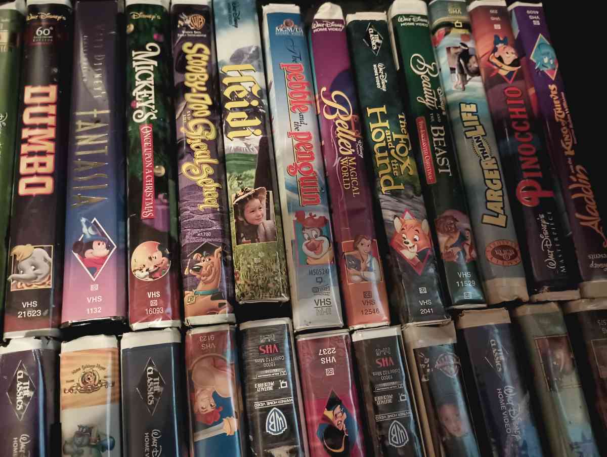 Disney VHS tapes make an offer
