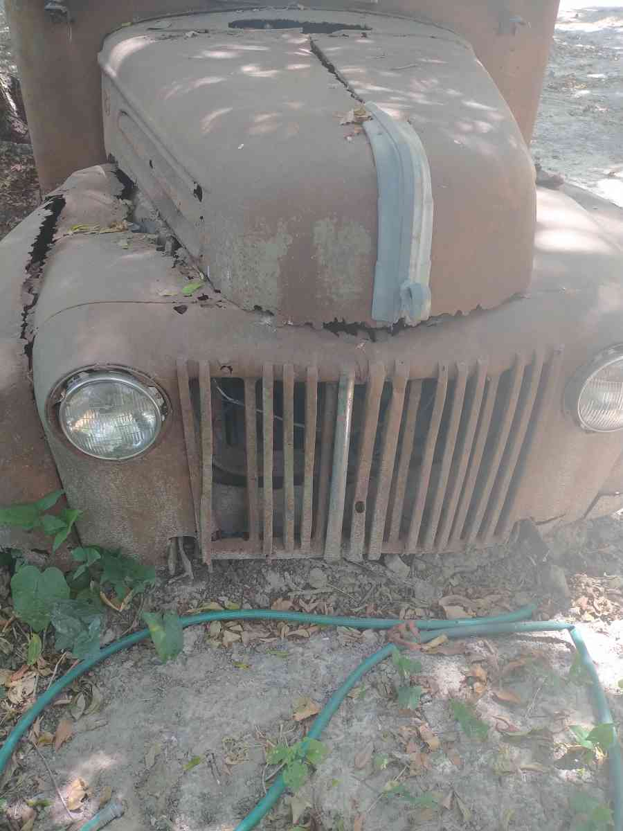 vintage 1942 butcher delivery box truck