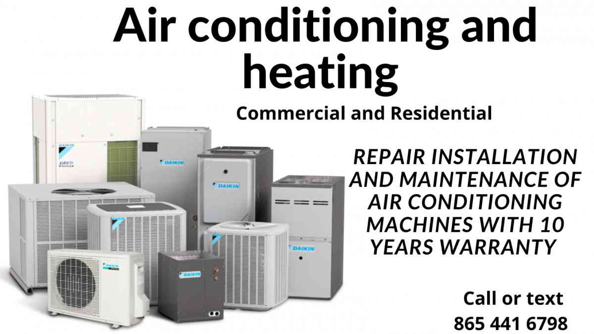 air conditioning and heating