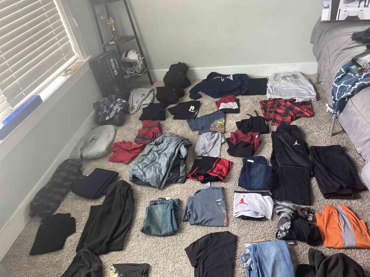 38 teen clothing items