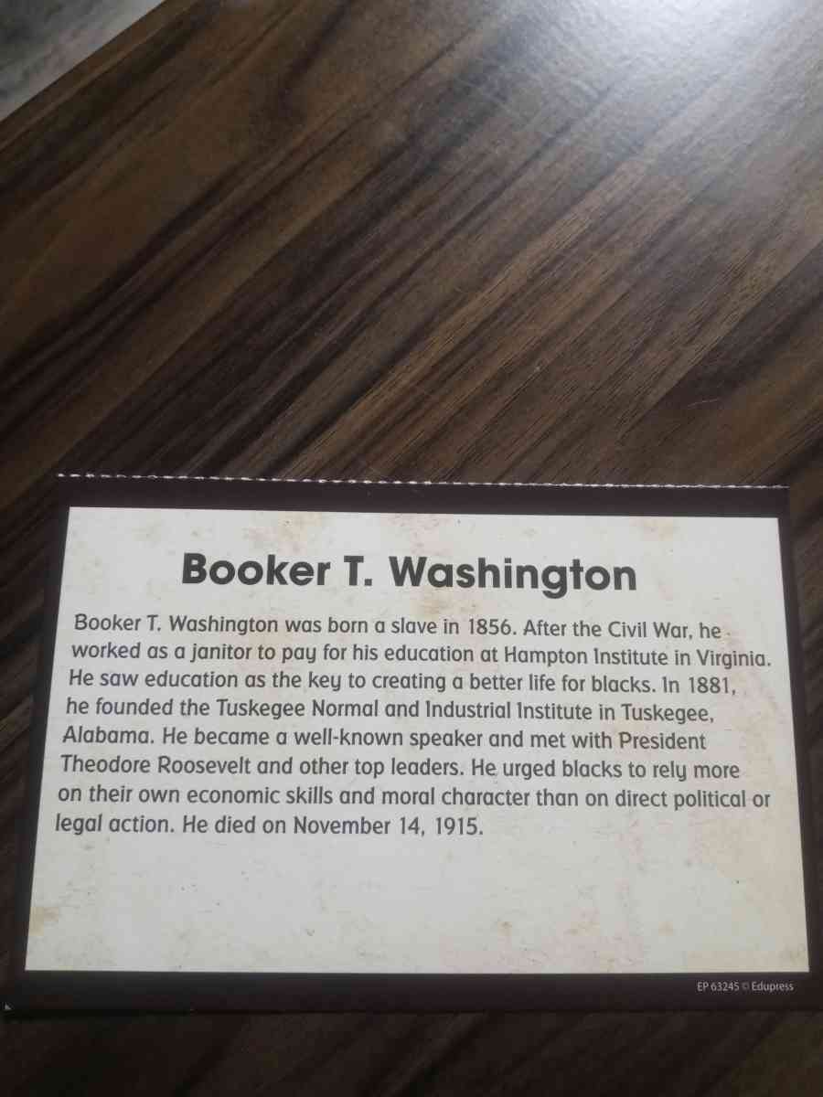 BOOKER T WASHINGTON PORTRAIT