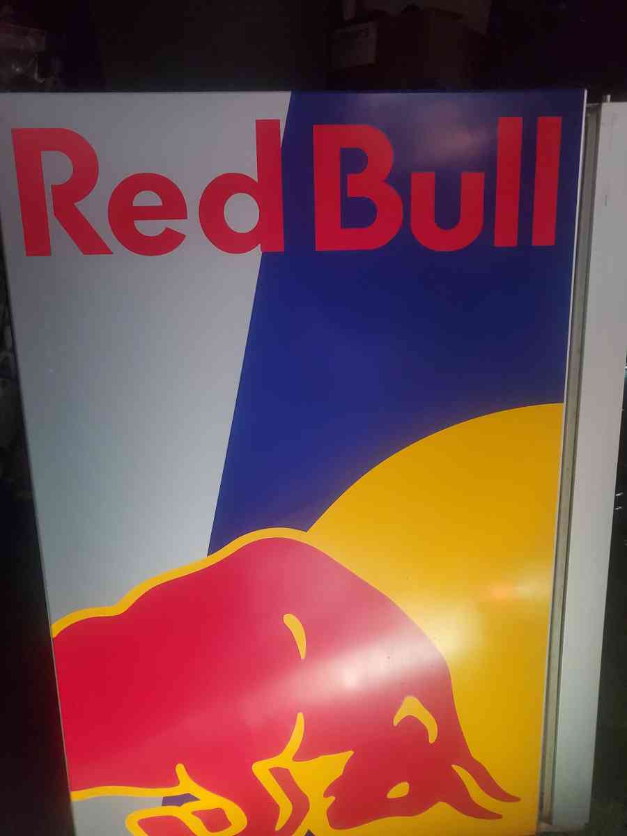 redbull mini fridge