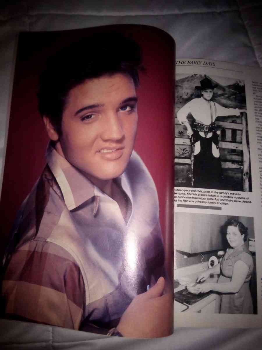 1987 ELVIS 10TH ANNIVERSARY MEMORIAL EDITION MAGAZINE